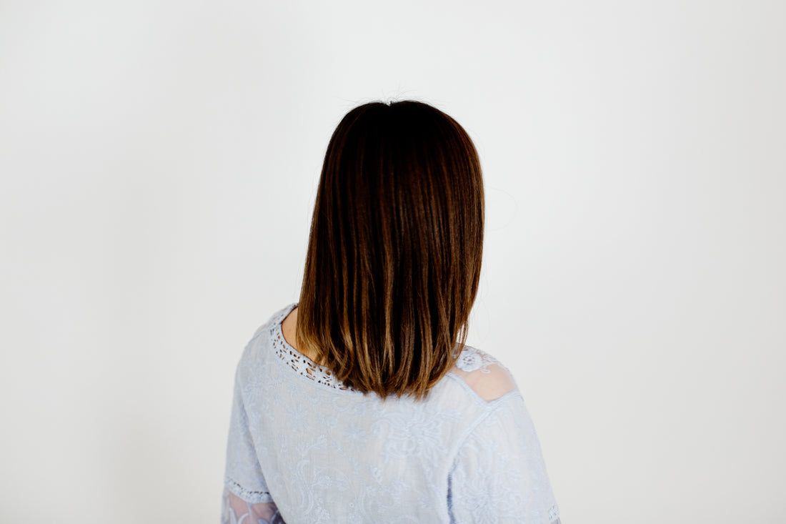 Woman is straight hair.