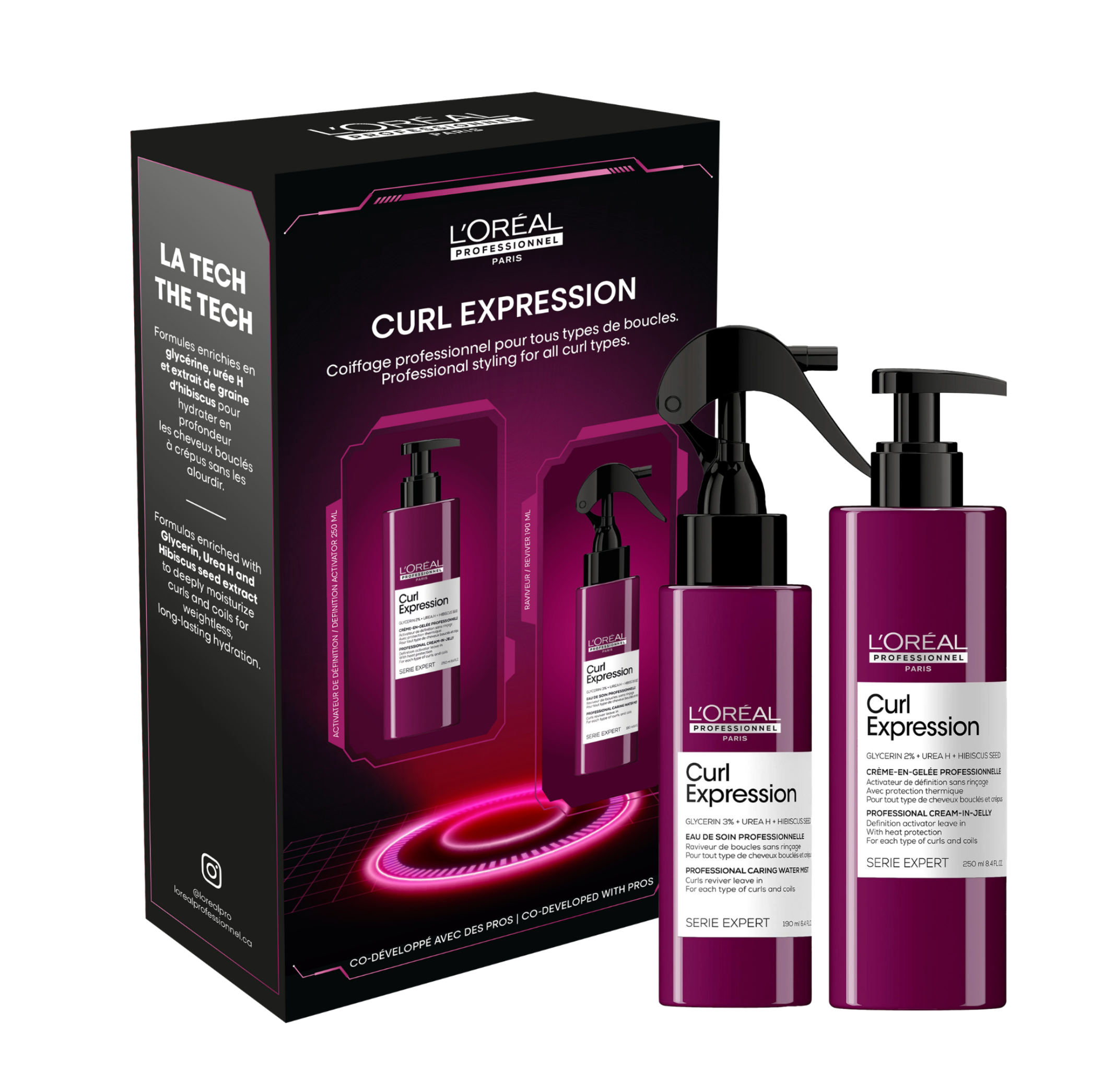 L'oreal Curl Expression Holiday Styling Kit