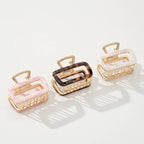 Harlow Core Rectangle Metal Claw Clip - Medium/Large