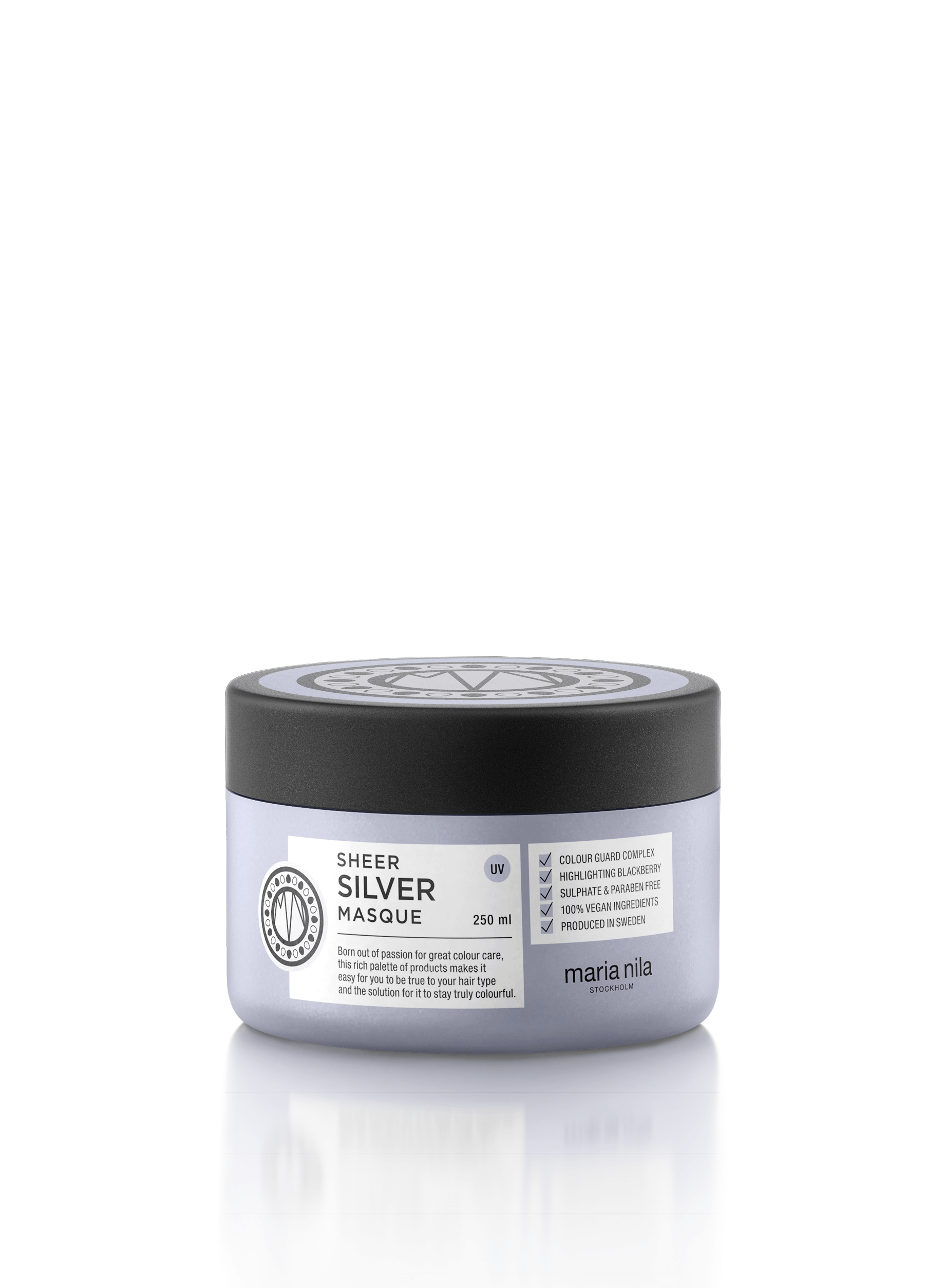 Maria Nila Sheer silver masque